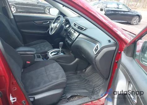 2014 Nissan Rogue Sv z USA, uszkodzony, nr VIN 5N1AT2ML4EC751633